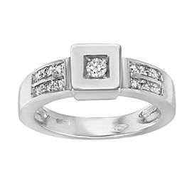 Saya 18K White Gold with 0.24ctw Diamond Ring Size 7.25