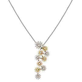 Recarlo 18K White & Yellow Gold with 1.19ctw Diamonds Pendant Necklace