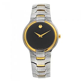 Movado Portico 81 G1 1894 Stainless Steel & 18K Yellow Gold 34mm Watch