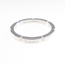 Cartier 18K white Gold Maillon Panthere Ring LXGYMK-664