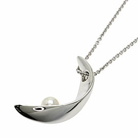 MIKIMOTO Silver Necklace LXGQJ-736