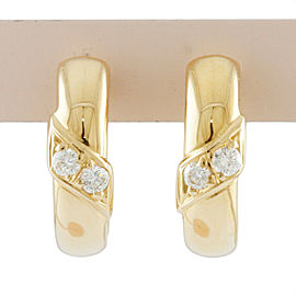 POLA 18K Yellow Gold Earring LXKG-701