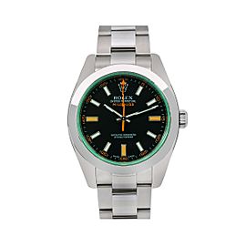 Rolex Milgauss 116400V 40mm Mens Watch