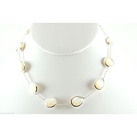 Ippolita 925 Sterling Silver with Mother of Pearl Scultura Necklace