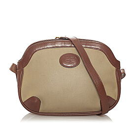 Burberry Canvas Shoulder Bag