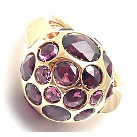 Pomellato Harem 18k Rose Gold Rhodolite Garnet Ring