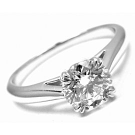 Authentic! Harry Winston Platinum .56ct VVS1/F Diamond Solitaire Engagement Ring