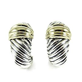 David Yurman Thoroughbred Sterling Silver Earrings