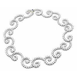 Angela Cummings Platinum 34ct Diamond Necklace 1995