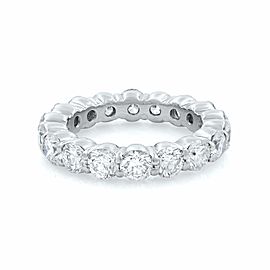 Rachel Koen Platinum Round Diamonds Ladies Eternity Band Ring 4.50cts Siz 7.5