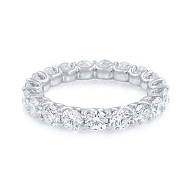 Rachel Koen U-shape Diamond Eternity Band 18K White Gold 2.85cttw