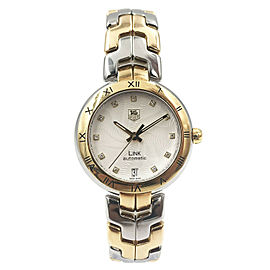 TAG Heuer Link Steel Gold Two Tone Swiss Automatic Ladies Watch WAT2350.BB0957