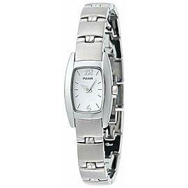 Pulsar Analog Display Japanese Quartz Silver Stainless steel Womens Watch PJ5097