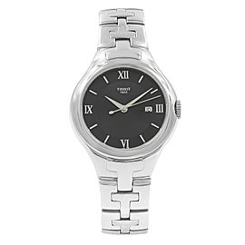 Tissot T12 Black Sunray Dial Steel Quartz Ladies Watch T082.210.11.058.00