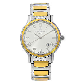 Charriol Parisii Two Tone Steel Silver Dial Quartz Unisex Watch P40SY2.931.001