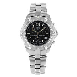 TAG Heuer Professional 2000 Exclusive Steel Black Dial Mens Watch CN1110.BA0337