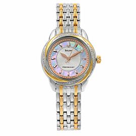 Bulova Womens Precisionist Brightwater Two-Tone Stainless Steel Watch 98R153