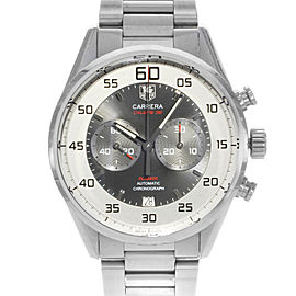 TAG Heuer Carrera Silver Dial Steel Automatic Mens Watch CAR2B11.BA0799