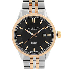 Raymond Weil Freelancer Two-Tone Steel Black Dial Automatic Watch 2731-SP5-20001