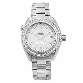 OMEGA Seamaster 42mm Steel Diamond White Dial Mens Watch 232.15.42.21.04.001