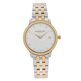 Raymond Weil Toccata Two-Tone Steel Silver Dial Ladies Watch 5388-SP5-C6581