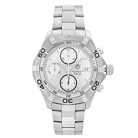 TAG Heuer 2000 Aquaracer Steel Silver Dial Automatic Mens Watch CAF2111.BA0809