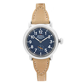 Shinola The Runwell 36mm Triple Wrap Midnight Dial Quartz Ladies Watch 11000260