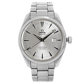 Omega Seamaster Aqua Terra 42mm Steel Silver Dial Men Automatic Watch