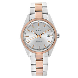 Rado Hyperchrome 40mm Steel Ceramic Silver Dial Automatic Mens Watch R32980102