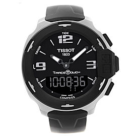 Tissot T-Race Touch Steel Black Dial Quartz Mens Watch