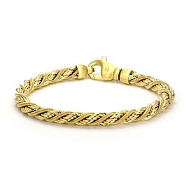 Marco Bicego 18k Yellow Gold Twisted Snake Rope Design Bracelet