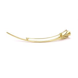 Tiffany & Co. Peretti Large Amapola Blooming Flower Brooch in 18k Yellow Gold