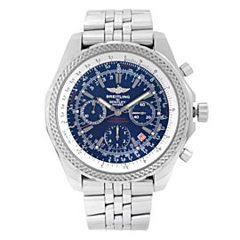 Breitling Bentley Motors Chronograph Steel Blue Dial Automatic Watch