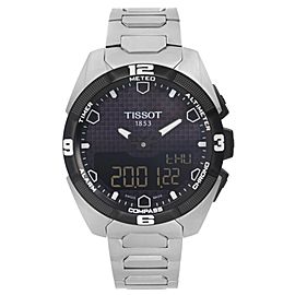 Tissot T-Touch Expert Solar Titanium Black Dial Digital Watch