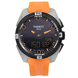 Tissot T-Touch Expert Solar Titanium Carbon Quartz Mens Watch