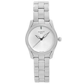 Tissot T-Wave 30mm Steel Silver Dial Ladies Quartz Watch