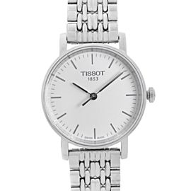 Tissot Everytime 30mm Steel Silver Dial Ladies Quartz Watch