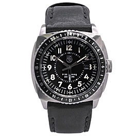 Luminox P-38 Lightning Air 44mm Steel Black Dial Quartz Mens Watch