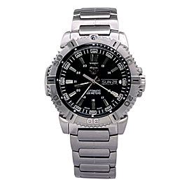 Luminox Modern Mariner 45mm Steel Black Dial Automatic Mens Watch