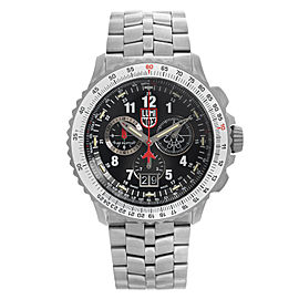 Luminox F-22 Raptor Chrono 44mm Titanium Black Dial Quartz Mens Watch