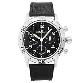 Breguet XX Aeronavale Platinum Chronograph Black Dial Automatic Men Watch