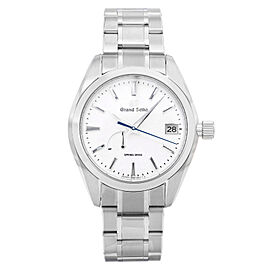 Seiko Heritage Spring Drive Snow Flake Titanium White Dial