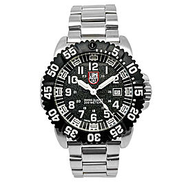 Luminox Navy Seal Colormark 44mm Steel Black Dial Quartz Mens Watch