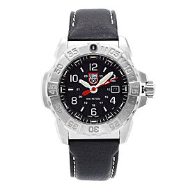 Luminox Navy Seal 45mm Stainless Steel Black Dial Quartz Mens Watch