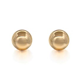 Rachel Koen Bead Ball Stud Earrings