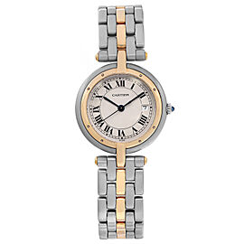 Cartier Panthere 30mm 18k Yellow Gold Steel Beige Quartz Ladies Watch