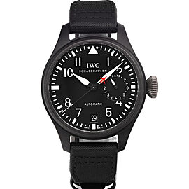 IWC Big Pilot Top Gun Power Reserve Ceramic Black Dial Automatic