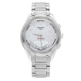 Tissot T-Touch Solar Steel MOP Dial Ladies Smart Watch