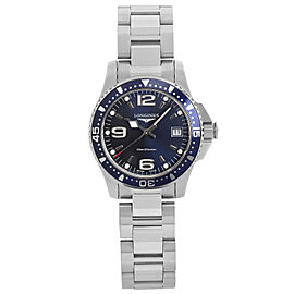 Longines Hydroconquest Steel Blue Dial Ladies Quartz Watch