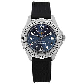 Breitling Colt Ocean 38 Stainless Steel Blue Dial Quartz Mens Watch